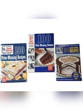 100 PRIZE WINNING RECIPES from Pillsbury's 2nd 3rd 5th Grand National